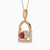 LDN2550 - Arched Frame & Butterfly Red Stone Diamond Necklace in 18K Gold - PD99657-3.jpg