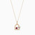 LDN2550 - Arched Frame & Butterfly Red Stone Diamond Necklace in 18K Gold - PD99657-4.jpg