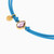 MLB836 - Teardrop Rose Stone & Blue Cord Bracelet in 14K Gold - 101101800512261-4.jpg