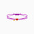 MLB835 - Kids Red Enamel Heart Purple Cord Bracelet in 14K Gold - 101101400082251-1.jpg
