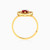 LDR3889 - Heart Halo Red Stone Diamond Ring in 18K Gold - ERG50029-4.jpg