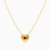 LDN2568 - Texutred Heart Red Stone Diamond Necklace in 18K Gold - ENE50032-4.jpg