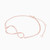 WB316 - Infinity Chain Bracelet in Rose Gold Plating - BR51-3.jpg
