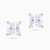 WE371 - Square Cubic Zirconia Stud Earrings in Yellow Gold Plating - EA36-3.jpg