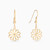 WE359 - Blooming Flower Drop Earrings in Yellow Gold Plating - EA165-1.jpg