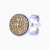 WE354 - Round Yellow Stones Stud Earrings in Sterling Silver - EA108-4.jpg