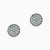 WE353 - Round Green Stones Stud Earrings in Sterling Silver - EA107-3.jpg