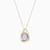 WN472 - Semi Spiral Colored Stones Necklace in Yellow Gold Plating - NE211-3.jpg