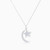 WN471 - Crescent & Star Cubic Zirconia Necklace in Sterling Silver - NE11-3.jpg