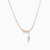 LDN2564 - Looping Line & Drop Diamond Popcorn Necklace in 18K Gold - ENE50018-2 .jpg