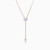 LDN2560 - Delicate Drop Diamond Popcorn Lariat Necklace in 18K Gold - ENE50014-2 .jpg