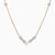 LDN2576 - Two Pointy Elements Diamond Popcorn Chain Necklace in 18K Gold - ENE50011-1 .jpg