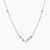 LDN2576 - Two Pointy Elements Diamond Popcorn Chain Necklace in 18K Gold - ENE50011-2 .jpg