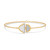 LDB798 - Ramadan Half Circle & Arch Pearl Diamond Chain Bracelet 18K Gold - SAB06471A-1.jpg