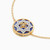 LDB792 - Ramadan Round & Star Blue Lapis Diamond Chain Bracelet 18K Gold - SAB06331-4.jpg