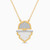 LDN2604 - Ramadan Half Circle & Arch Pearl Diamond Necklace in 18K Gold - SAP06471A-1.jpg