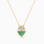 LDN2603 - Ramadan Half Circle & Arch Malachite Diamond Necklace in 18K Gold - SAP06471-4.jpg