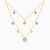 LDN2588 - Polished Pyramids Diamond Charm Layered Necklace in 18K Gold - ENE00043-1.jpg