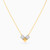 LDN2586 - Three Pyramids V Shaped Pendant Diamond Necklace 18K Gold - ENE50028-4.jpg