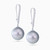 LDE954 - Vertical Setting Black Pearl Diamond Drop Earrings 18K Gold - LEA00073-3.jpg