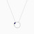 LDN2617 - Open Circle Blue Stone & Diamond Necklace in 18K Gold - NKS250149-4.jpg