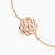 LDB805 - Layered Flower Diamond Chain Bracelet in 18K Gold - BL125793R8-4.webp