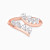 LDR4049 - Pear Shaped Diamond Bypass Ring in 18K Gold - KR109786-1.webp