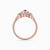 LDR4039 - Layered Flower Red Stone & Diamond Ring in 18K Gold - RG903499-P-4.webp