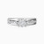 LDR4035 - Elevated Flower Diamond Twin Rings in 18K Gold - RG049433-W-3.webp