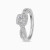 LDR4032 - Cushion Cluster Diamond Twin Rings in 18K Gold - RG048874-2.webp