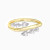 LDR4052 - Curve & Pear Shaped Diamond Ring in 18K Gold - KR109787-1.webp