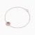 LDB812 - Layered Flower Red Stone & Diamond Chain Bracelet in 18K Gold - BR903514-P-3.webp