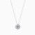 LDN2646 - Layered Flower Blue Stone & Diamond Necklace in 18K Gold - PD903507-W-4.webp