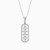 LDN2643 - Elongated Oval Frame Diamond Necklace in 18K Gold - PD104308-1.webp