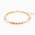 LGB773 - Twisted Rope & Paperclip Chain Bracelet in  21K Gold - 12010650006-1.jpg