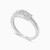 LDR4021 - Three Square Clusters Diamond Ring in 18K Gold - AJR38011-2.jpg