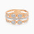 LDR4018 - Pear Clusters Multiband Diamond Ring in 18K Gold - AJR37614-1.jpg