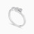 LDR4013 - Three Floral Clusters Diamond Bypass Ring in 18K Gold - AJR27583-3.jpg