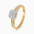LDR4003 - Cushion Cluster Diamond Twin Ring in 18K Gold - AJR30518-2.jpg
