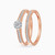 LDR4002 - Round Cluster Diamond Twin Ring in 18K Gold - AJR16947-1.jpg