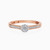 LDR4002 - Round Cluster Diamond Twin Ring in 18K Gold - AJR16947-4.jpg