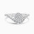LDR4000 - Curve & Square Cluster Diamond Ring in 18K Gold - AJR37782-1.jpg