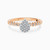 LDR3999 - Central Pear Cluster Diamond Ring in 18K Gold - SAR05432-1.jpg
