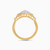 LDR3997 - Oval Cluster & Graduating Sides Diamond Ring in 18K Gold - AR018886-4.jpg