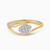 LDR3988 - Oval Cluster Diamond Split Shank Ring in 18K Gold - AJR38019-1.jpg