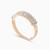 LDR3974 - Double Scalloped Edges Diamond Ring in 18K Gold - AJR29397-2.jpg
