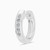 LDE982 - Short Line Diamond Huggie Earrings in 18K Gold - SAE05812-4.jpg