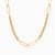 LGN513 - Elongated Links & Twisted Rope Necklace in 21K Gold - 12005650001-1.webp