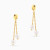 MLE566 - Oval Beads & Pearls Drop Earrings in 18K Gold - 21051030096-3.webp
