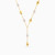 MLN1954 - Drop Oval Beads & Pearls Necklace in 18K Gold - 21046030391-3.webp